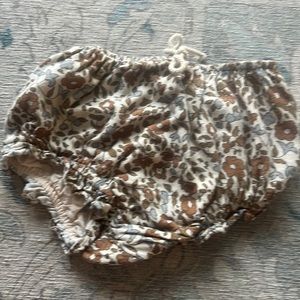 Rylee+Cru brown flower bloomers